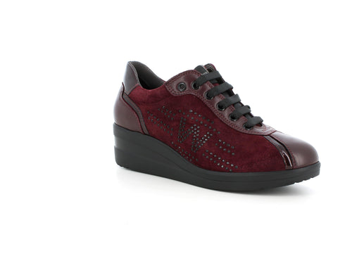 Melluso Donna Scarpe basse Pelle R25850A-209599 Bordo